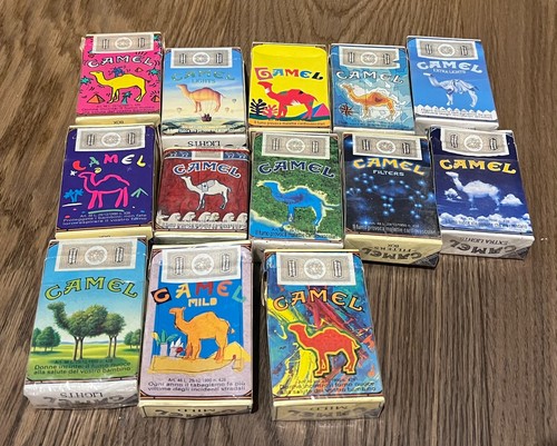 Camel lotto pacchetti vuoti - camel,