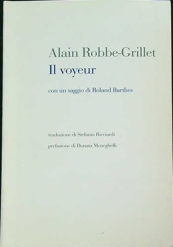 Voyeur robbe grillet alain - voyeur,