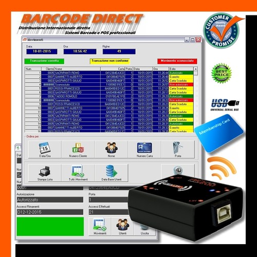 Lettore software controllo - lettore,