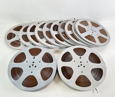 (Lotto di 18) SoundCraft Nastro di registrazione a bobina in plastica grigio 1/4 di pollice x 10,5 di pollice