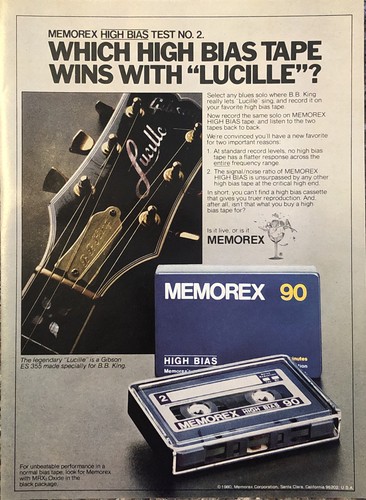 Print 1980 memorex high - ad,