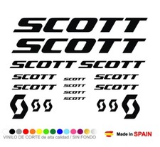 18 Pegatina Vinilo SCOTT