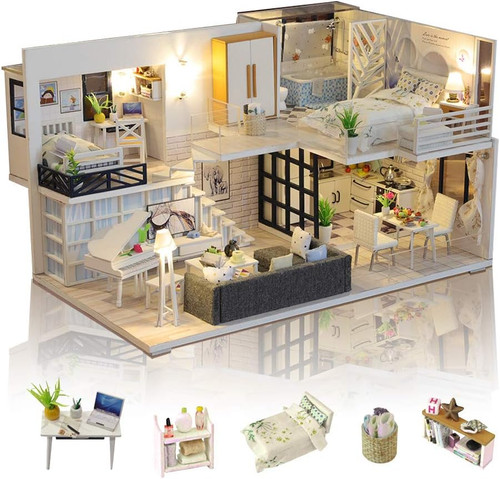 Miniatura casa delle bambole - miniatura,