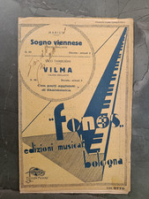 1934 SPARTITO MUSICALE