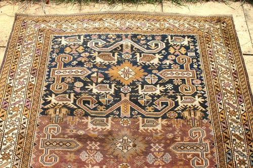 Antico tappeto kazako shirvan - antico,