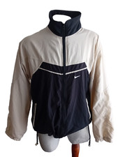 NIKE USA Vintage Anni 90 Felpa da Uomo Giacca Maglia Rara jacket Beige Size XL