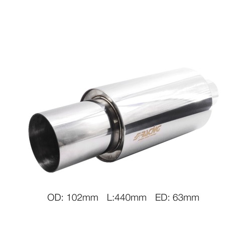 Marmitta universale inox - universale,