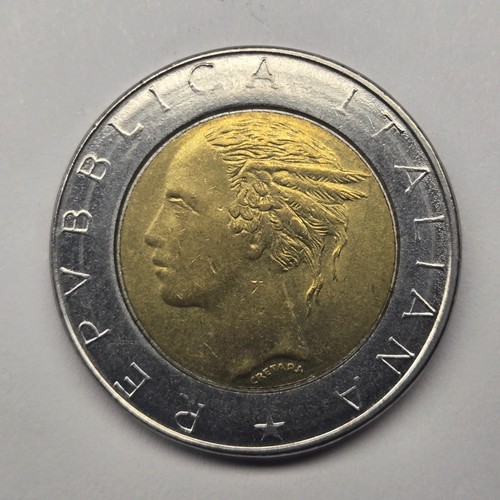1987 italy 500 lire - 500,