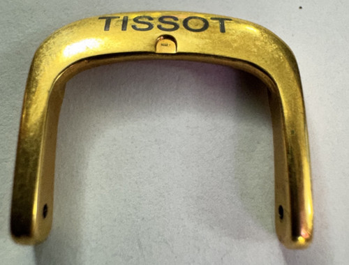 Fibbia tissot placcata oro - tissot,