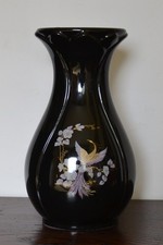 VASO IN CERAMICA NERO CON