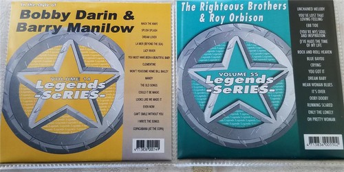 Cdg legends karaoke discs - 2,