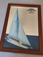 VINTAGE anni 80 - Specchio pubblicitario Birra Nastro Azzurro