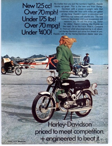 1968 harley davidson rapido - 1968,