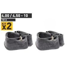 KIT DA 2 CAMERA D' ARIA 4.00/4.50-10 (145-10) per Mini Minor, Ape 600, carrelli 