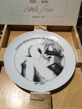 BOLAFFI IL PIATTO DEL CENTENARIO FILATELICO DI SAN MARINO EMILIO GRECO 1977 0125