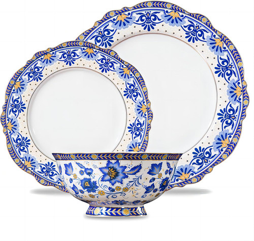 Set stoviglie pezzi bone - stoviglie, 12