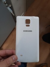 Samsung Cover Copri Batteria Originale Per Galaxy Note 4 N910F Bianco Coperchio