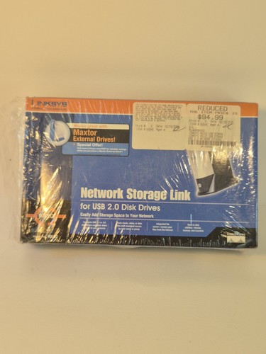 Linksys nslu2 network storage - network,