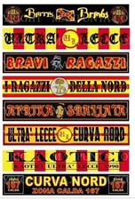 LECCE 16 ADESIVI / STICKERS 2