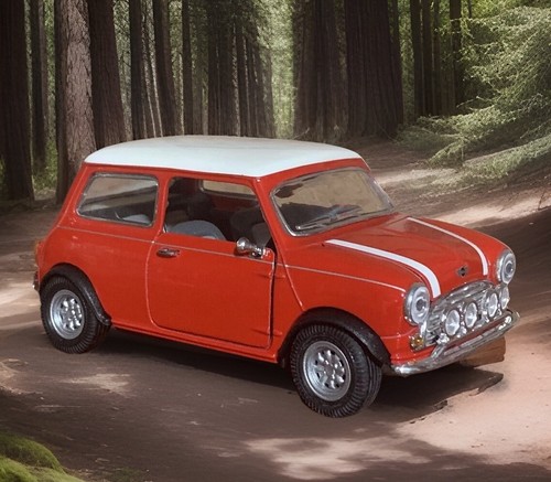 Mini cooper modello pressofuso - mini,