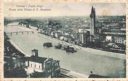 Verona veneto fiume adige - veneto,