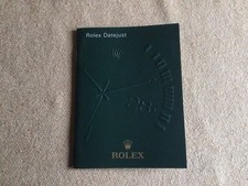 Libretto Booklet Rolex