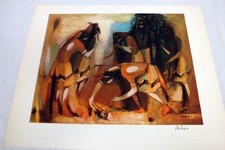 Stampa litografia vintage Otis