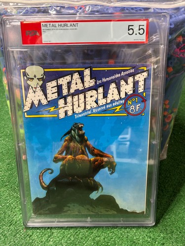 Metal hurlant dec 1974 psa - hurlant,