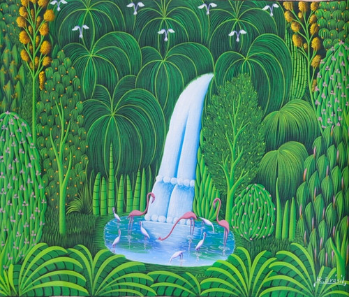 Quadro arte haitiana - , di