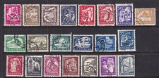 Francobolli Romania usati Sc#1349-1368,C86
