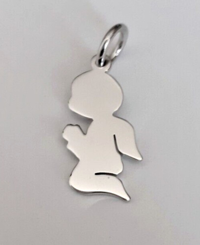 Ciondolo angioletto oro 18k - ciondolo,