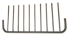 IKEA STOLMEN rastrelliera asta porta pantaloni armadio metallo grigio 110 cm