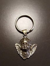 Portachiavi Angelo Argento 800