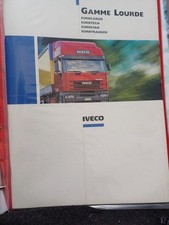 brochure prospekt depliant camion lkw Fiat Iveco originale Eurocargo Eurotrakker