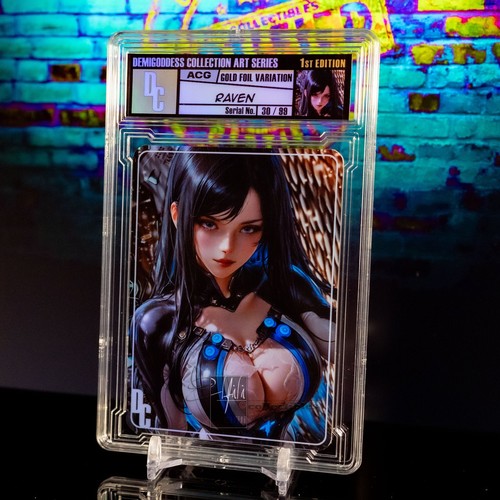 Raven trading card limited - raven,