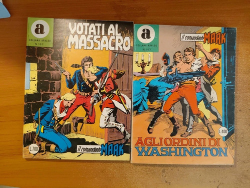 Fumetti comandante mark - fumetti,