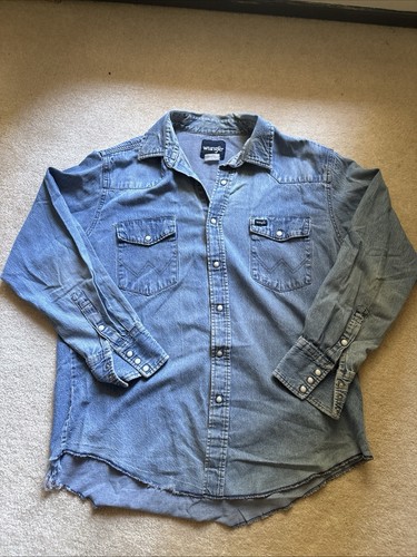 Camicia denim wrangler vintage - camicia,