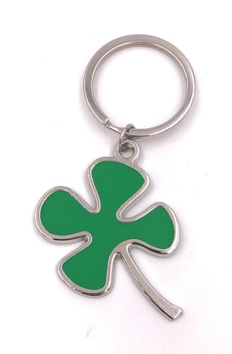 Portachiavi quadrifoglio verde - portachiavi,
