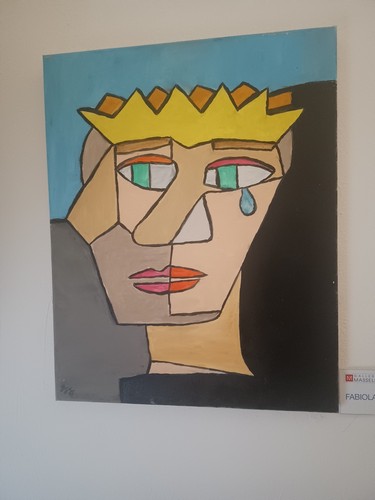 Quadro moderno cubista - quadro,