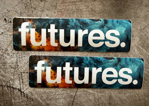 Set adesivi futures - adesivi, rip
