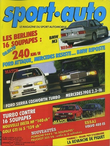 Sport auto 295 1986 - sport, 08/1986