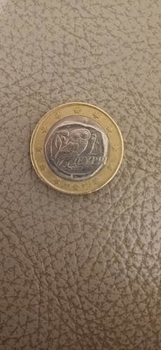 Moneta euro gufo grecia - 1,
