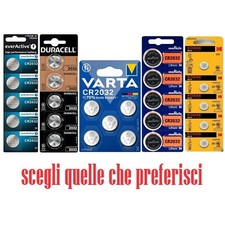 batteria cr2032 pila bottone 3v litio 2032 coin cell cmos bios pc batterie pile