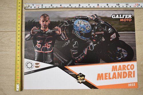 Marco melandri galfer poster - galfer,