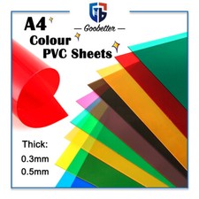 Foglio PVC colorato A4 acetato