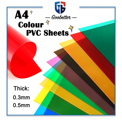Foglio pvc colorato acetato - foglio, a4