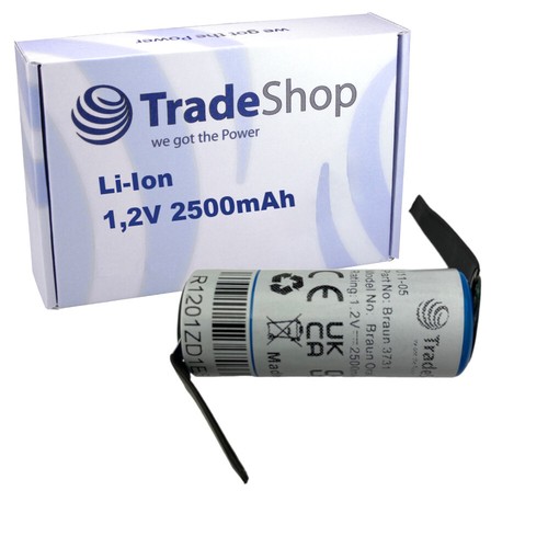 Batteria 2500mah ni mh - 1,2v, ni-mh