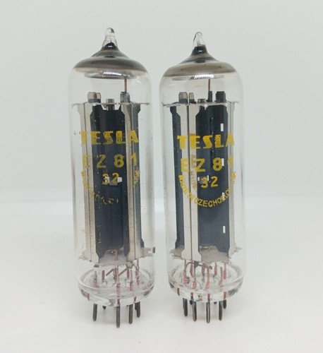 Tubo tesla ez81 - tesla,