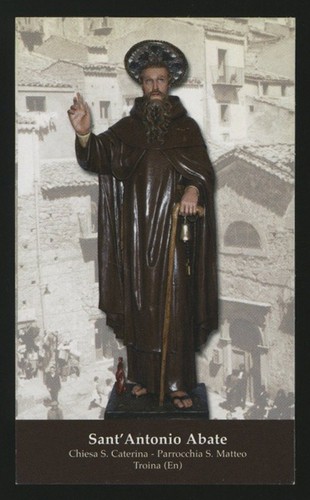 Santino holy card antonio - santino-holy, card"s.antonio