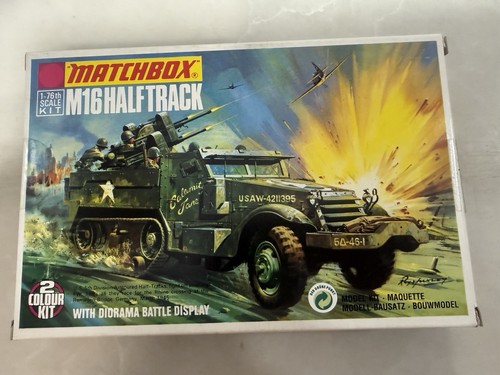 Matchbox m16 half track 76 - matchbox, 1/76